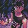 Powerful Hiei Diamond Painting