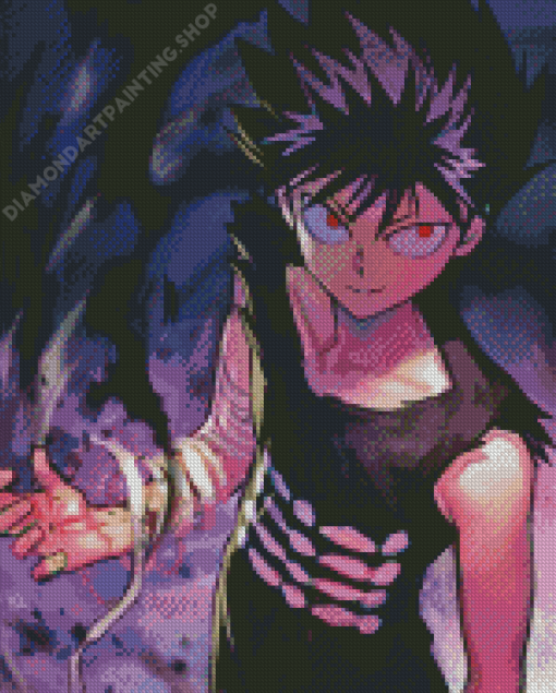 Powerful Hiei Diamond Painting