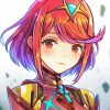 Pyra Xenoblade Art Diamond Painting