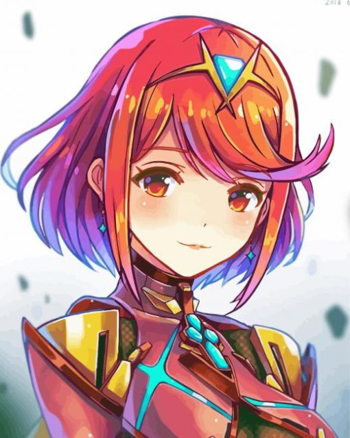 Pyra Xenoblade Art Diamond Painting