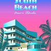 South Beach Miami Florida Poster Diamond Painting