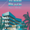 South Beach Miami Florida Poster Diamond Painting