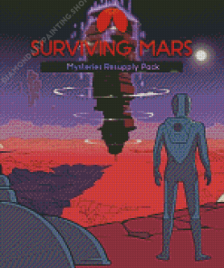 Surviving Mars Video Game Diamond Painting