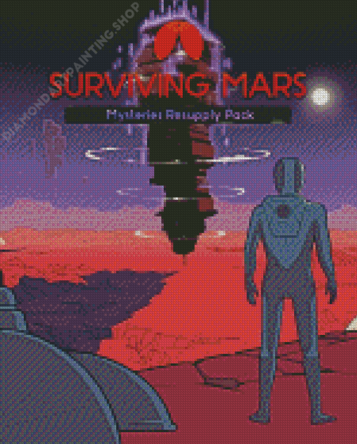 Surviving Mars Video Game Diamond Painting