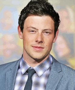 The Canadian Actor Cory Monteith Diamond Painting