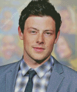 The Canadian Actor Cory Monteith Diamond Painting