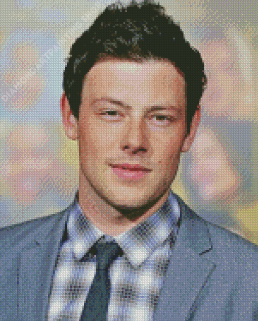 The Canadian Actor Cory Monteith Diamond Painting