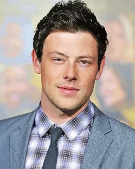 The Canadian Actor Cory Monteith Diamond Painting