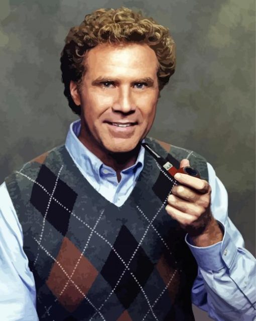 Will Ferrell Diamond Painting