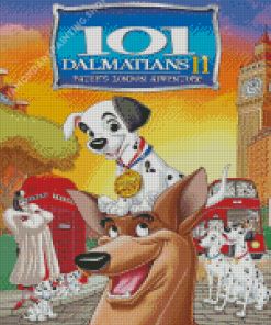 101 Dalmatians London Adventure Diamond Painting