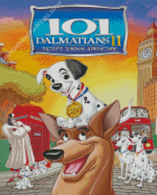 101 Dalmatians London Adventure Diamond Painting