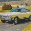 68 Chevelle Car Diamond Painting