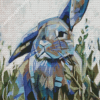 Abstract Hare Art Diamond Painting