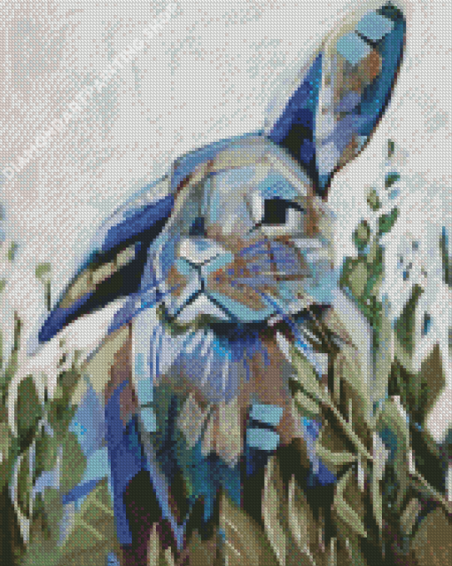 Abstract Hare Art Diamond Painting