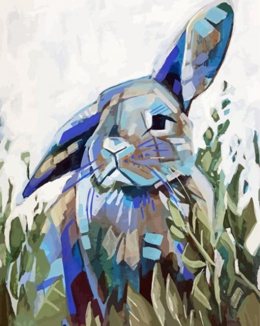 Abstract Hare Art Diamond Painting