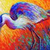 Abstract Heron Bird Art Diamond Painting