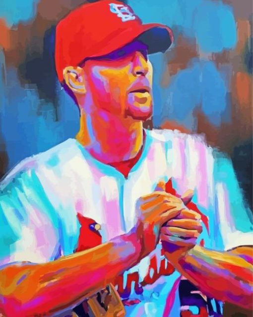 Adam Wainwright Colorful Art Diamond Painting