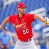 Adam Wainwright Player Diamond Painting