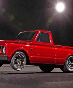 Aesthetic Chevy C10 Truck Car Diamond Painting