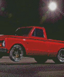 Aesthetic Chevy C10 Truck Car Diamond Painting