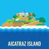 Alcatraz Island Illustration Diamond Painting