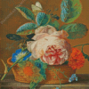 Basket Of Flowers Van Huysum Diamond Painting