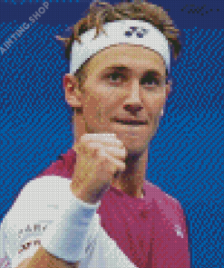 Casper Ruud Tennis Player Diamond Painting