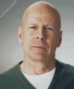 Close Up Bruce Willis Diamond Painting