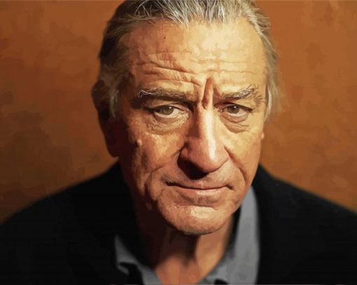 Close Up Robert De Niro Diamond Painting