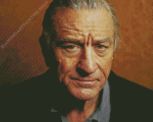 Close Up Robert De Niro Diamond Painting