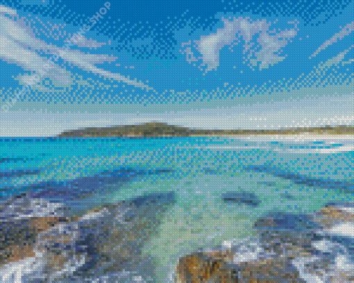 Elizabeth Beach Oceanscapes Diamond Painting