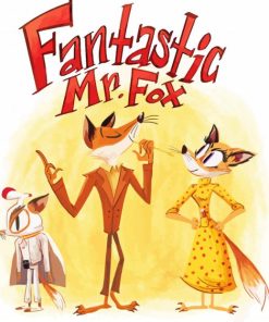 Fantastic Mr Fox Poster Diamond Painting