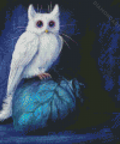 Fantasy Cat Owl Diamond Painting