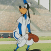 Goofy Baseball Player Diamond Painting