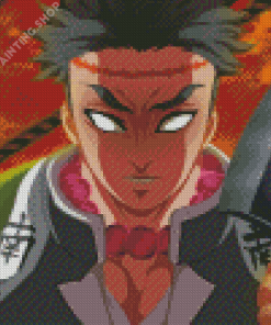 Gyomei Himejima Demon Slayer Diamond Painting