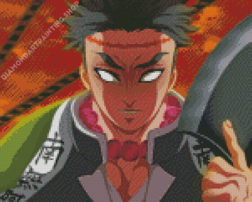 Gyomei Himejima Demon Slayer Diamond Painting