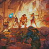 HeroQuest Game Diamond Painting