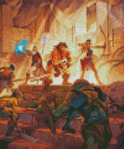 HeroQuest Game Diamond Painting