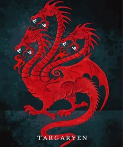 House Targaryen Poster Diamond Painting