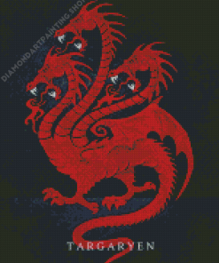 House Targaryen Poster Diamond Painting