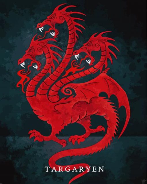 House Targaryen Poster Diamond Painting