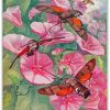 Hummingbird Hawk Moth On Flowers Diamond Painting