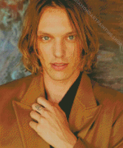 Jamie Campbell Bower English Actor Diamond Painting