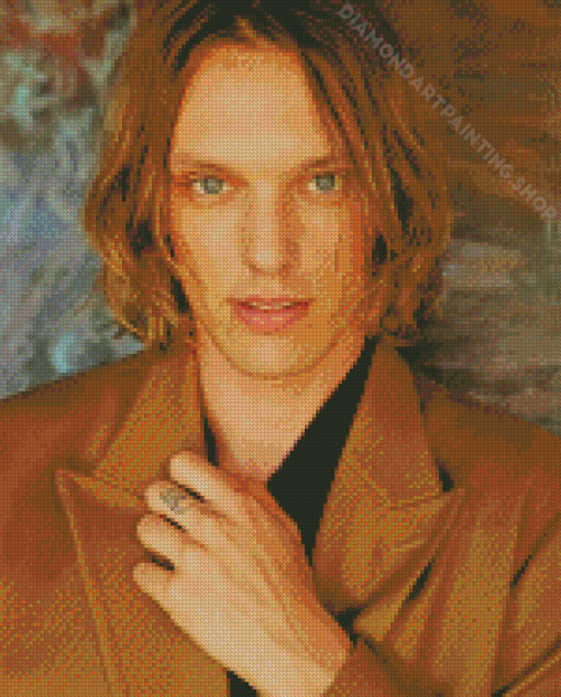 Jamie Campbell Bower English Actor Diamond Painting