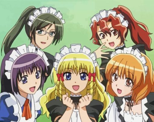 Kaichou Wa Maid Sama Anime Girls Diamond Painting