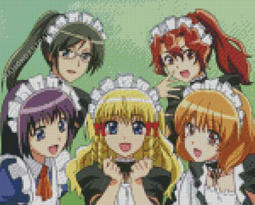 Kaichou Wa Maid Sama Anime Girls Diamond Painting