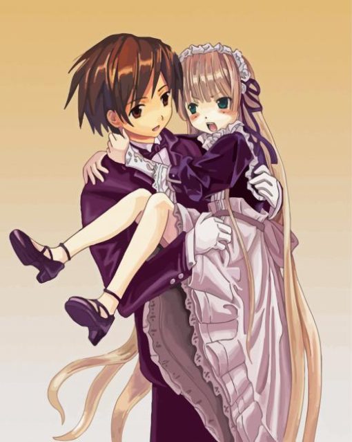 Kazuya And Victorique De Blois Gosick Diamond Painting