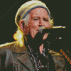 Keith Richards Artist Diamond Painting