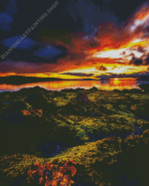 Ketchikan Sunset View Diamond Painting