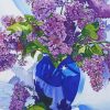 Lilac Vase Art Diamond Painting